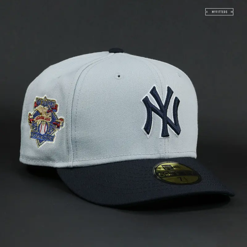 New York Yankees 2001 Road Jersey Al Centennial Charter Member Hat 1