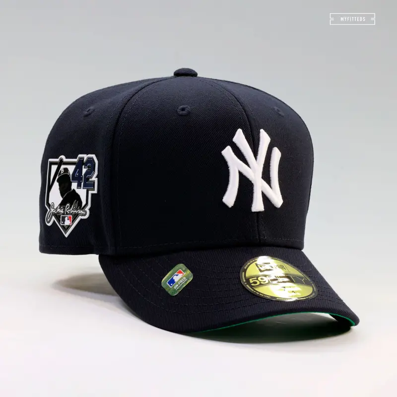 New York Yankees 2026 Jackie Robinson Day #42 On-Field Fitted Cap – New Era 1