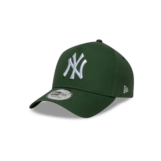 New York Yankees League Essentials Green 9Forty A-Frame Snapback 1