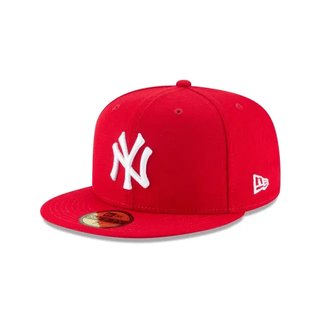New York Yankees Mlb Classics Red Fitted Cap 1