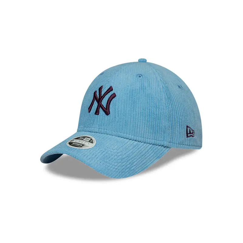 New York Yankees Mlb Corduroy Women'S 9Forty Strapback In Navy 1