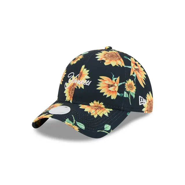 New York Yankees Sunflower 9Twenty Women'S Adjustable Strapback 1