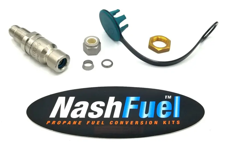 Ngv1 Cng Quick-Connect Nozzle Featuring 3/8" Compression Bulkhead Filter (3600 Psi) 1