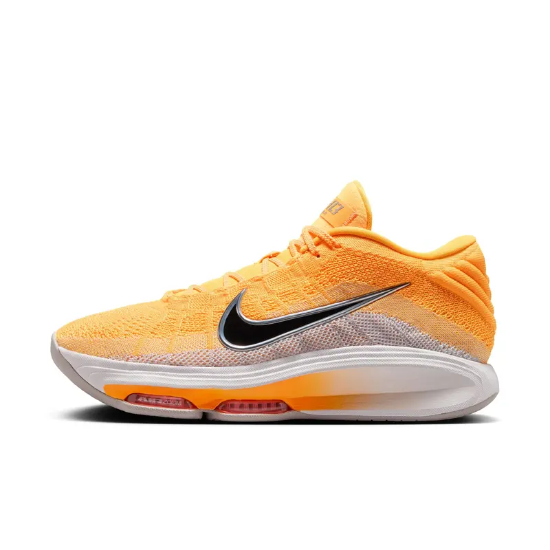 Nike Air Zoom Gt Hustle 3 Basketball Shoes – Laser Orange Colorway 1