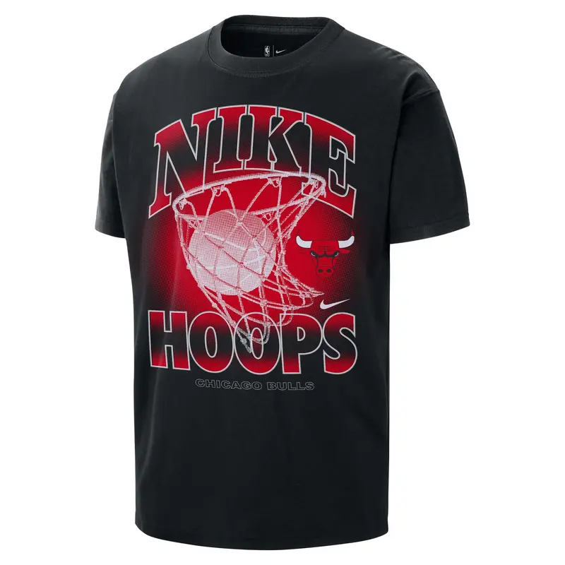 Nike Chicago Bulls Courtside Max90 T-Shirt For Men 1