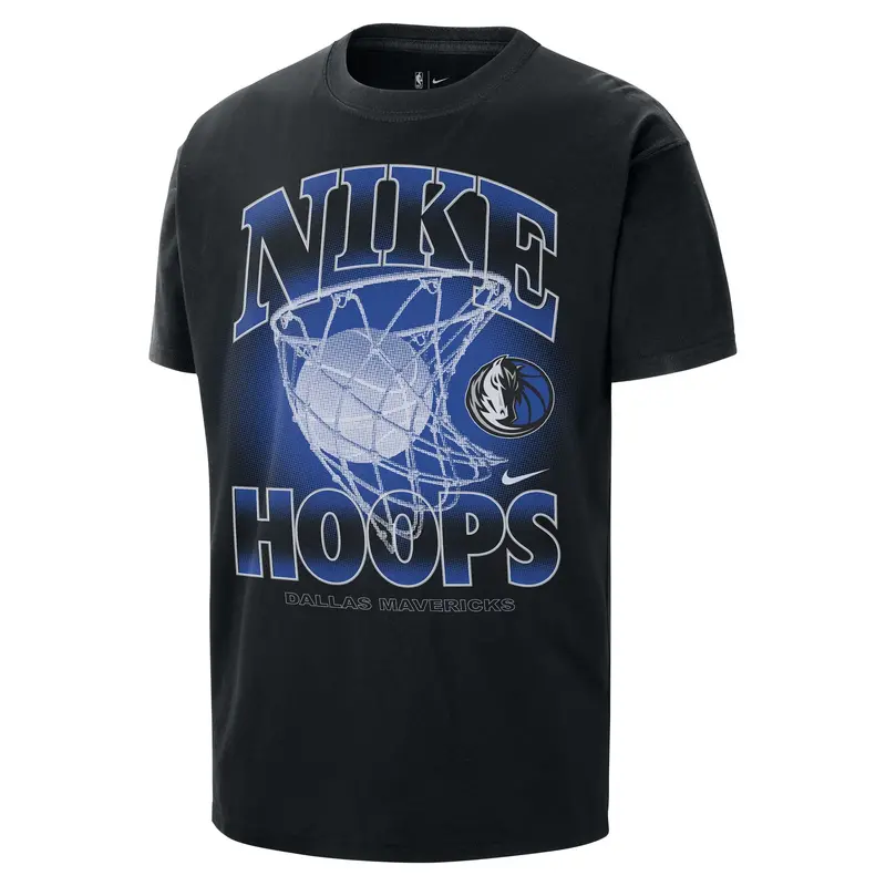 Nike Dallas Mavericks Courtside Max90 T-Shirt For Men 1