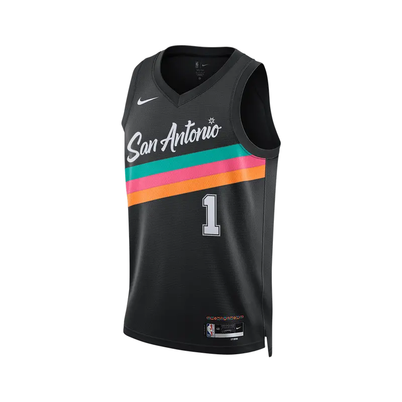 Nike Dri-Fit Nba City Edition Swingman Jersey – San Antonio Spurs (Victor Wembanyama) 1