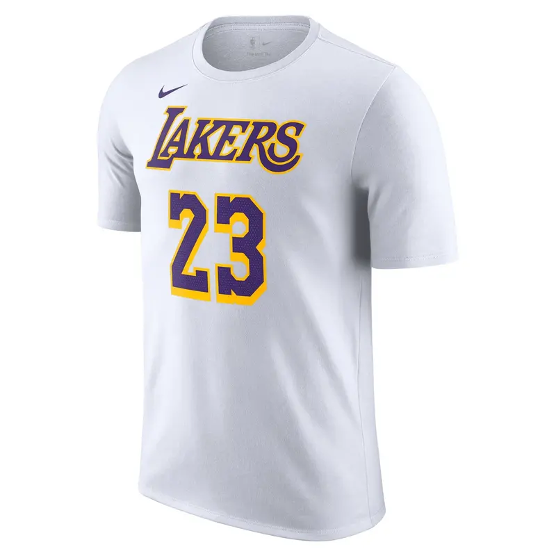 Nike Lebron James Lakers Association Player T-Shirt 1