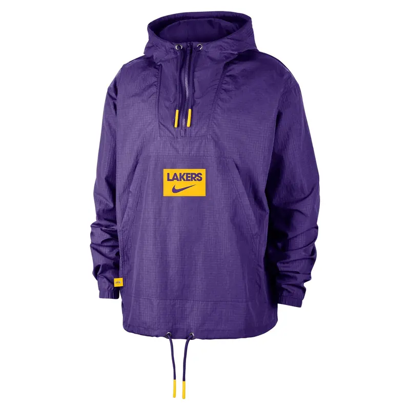Nike Los Angeles Lakers Courtside Club Anorak Jacket 1