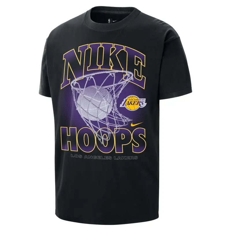 Nike Los Angeles Lakers Courtside Max90 T-Shirt For Men 1