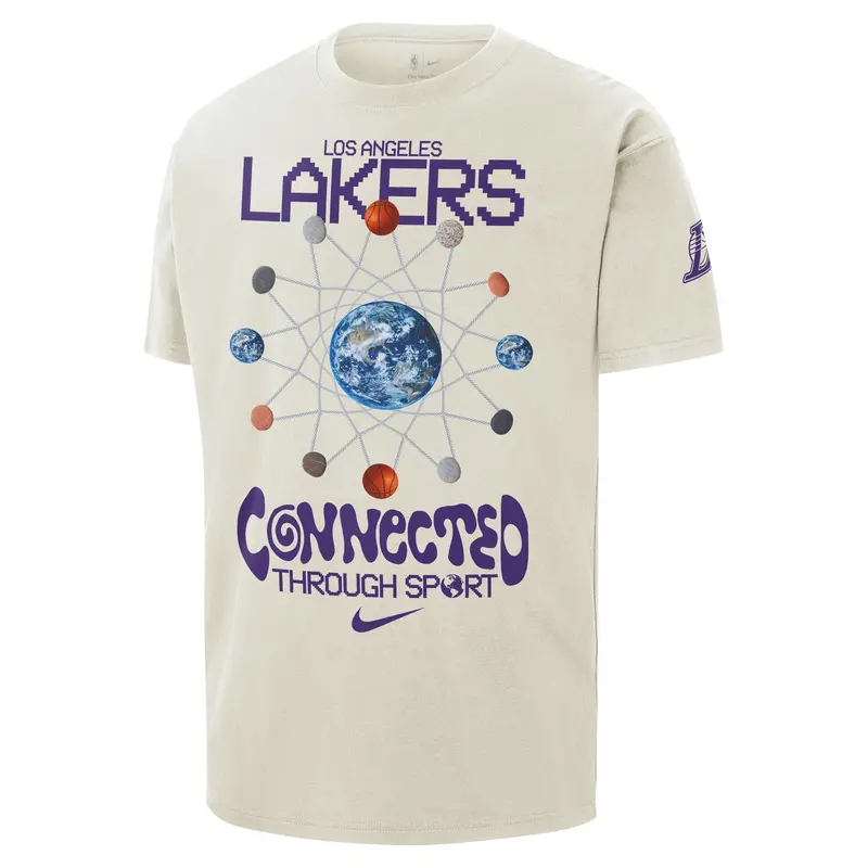 Nike Los Angeles Lakers Courtside Max90 T-Shirt – Updated Fit 1