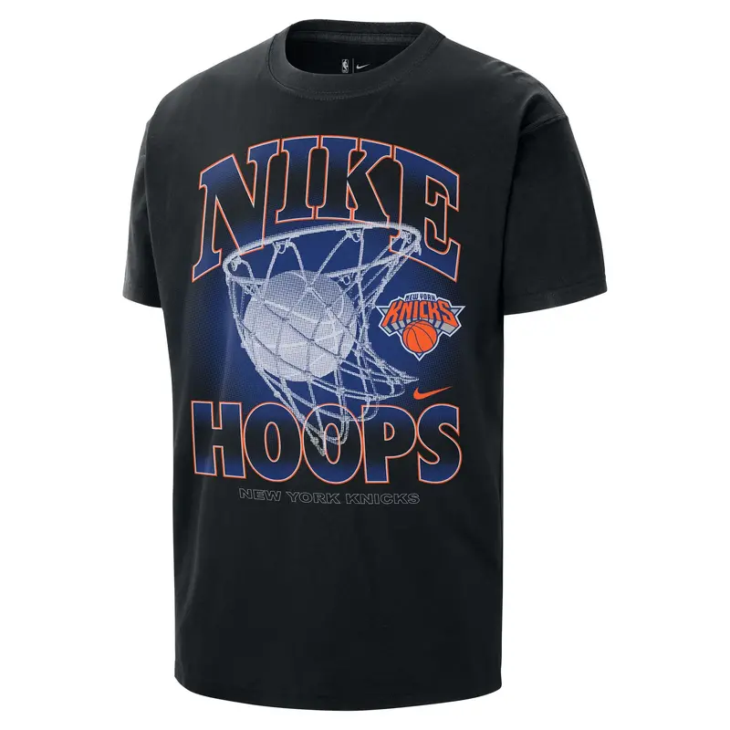 Nike New York Knicks Courtside Max90 T-Shirt For Men 1