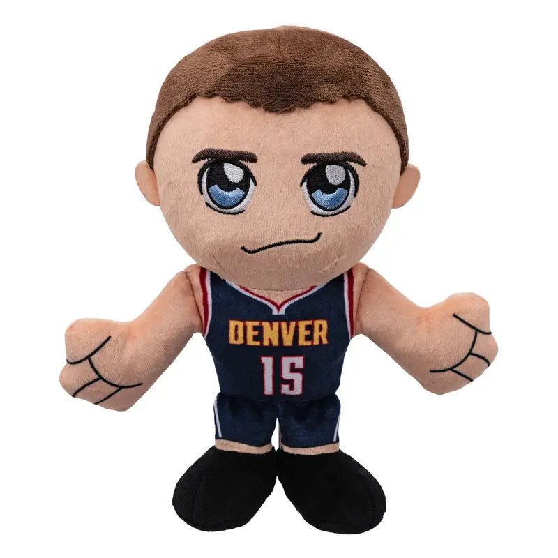 Nikola Jokic Denver Nuggets 8-Inch Kuricha Sitting Plush Toy 1