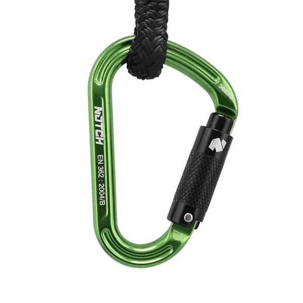 Ntch Lightweight Aluminum Oval Carabiner For Tree Care 1