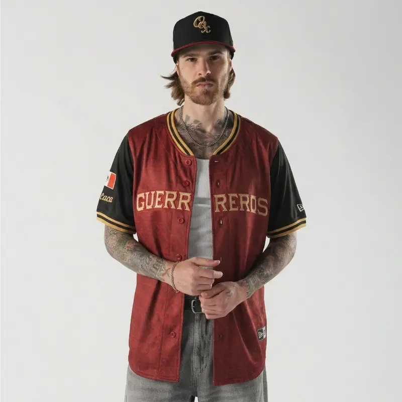 Oaxaca Warriors Alternate Jersey – Lmb 2026 Red 1