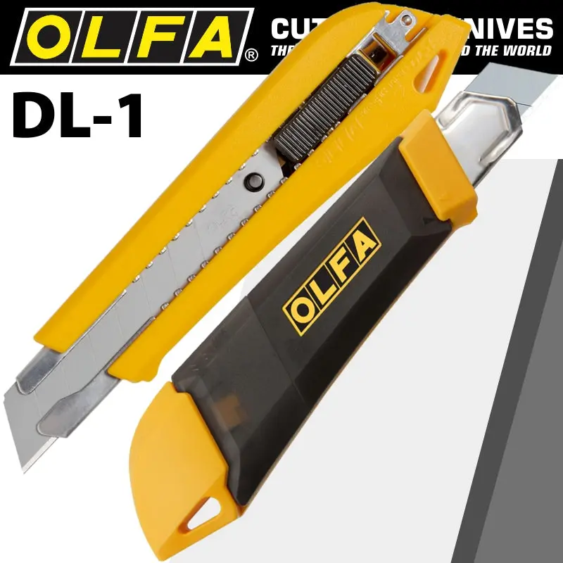 Olfa 18 Mm Snap-Off Knife With Built-In Blade Dispenser 1