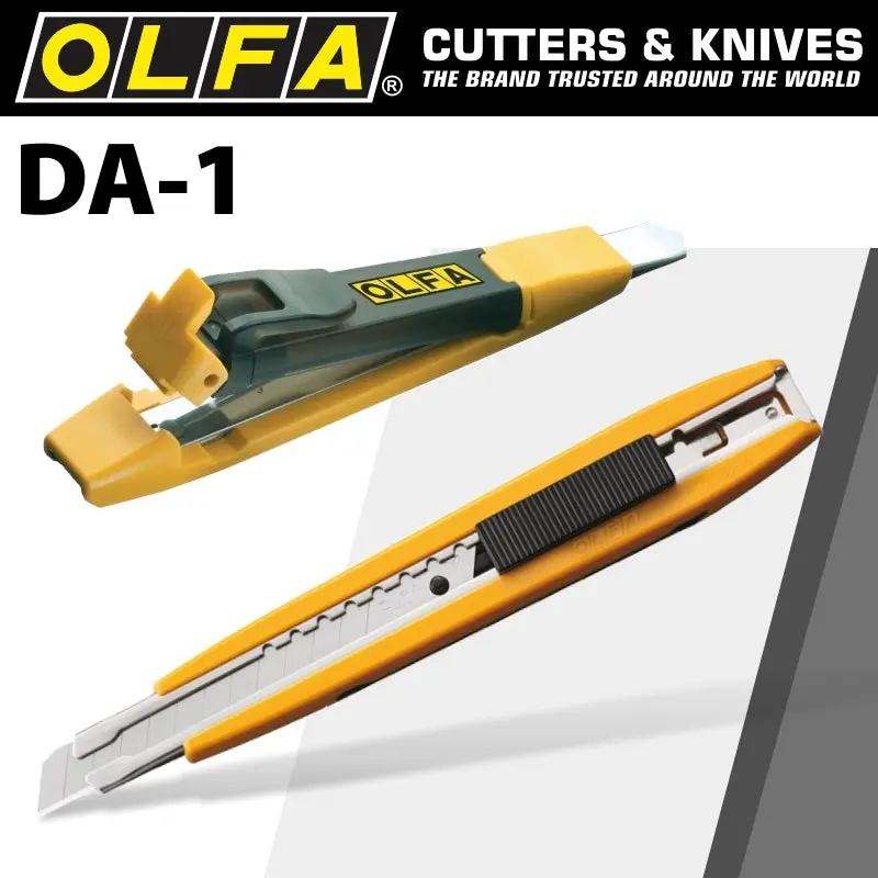 Olfa 9 Mm Snap-Off Knife With Integrated Blade Dispenser 1