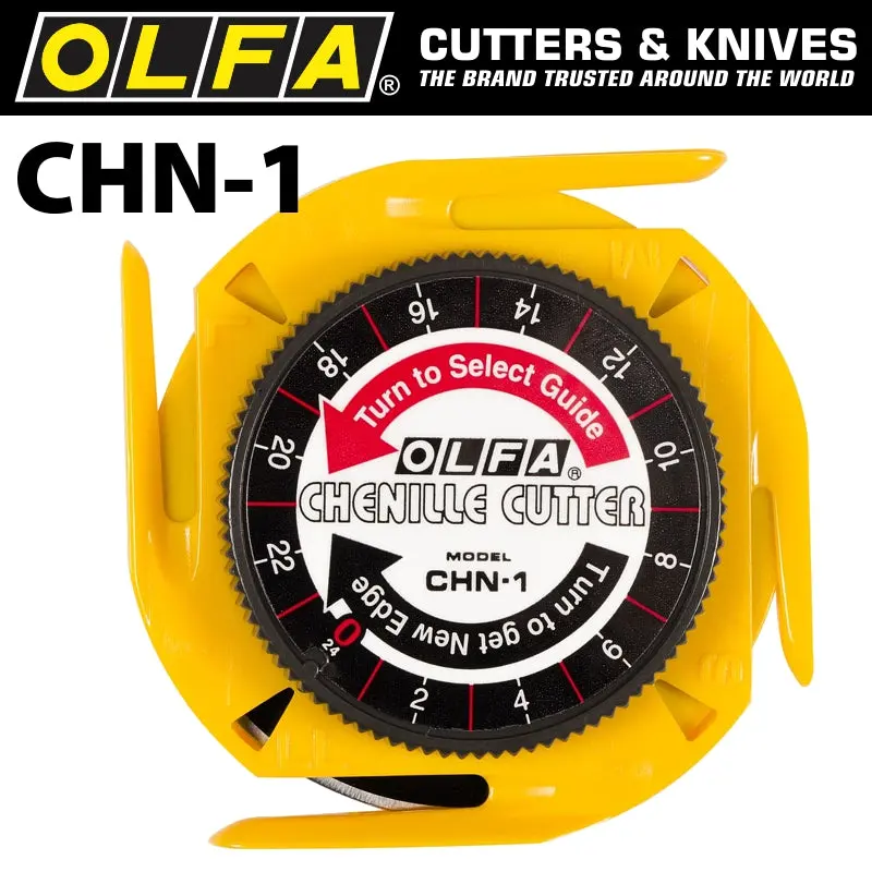 Olfa Chenille Cutter – 60 Mm Blade For Fabric And Textiles 1