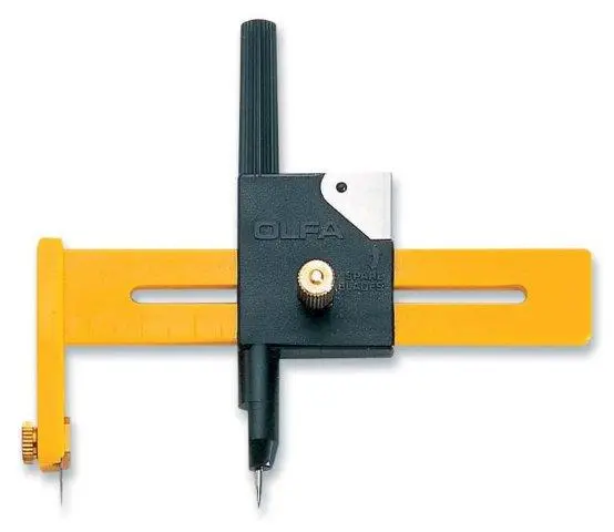 Olfa Cmp-1 Compass Cutter – Adjustable Radius Cutting Tool 1
