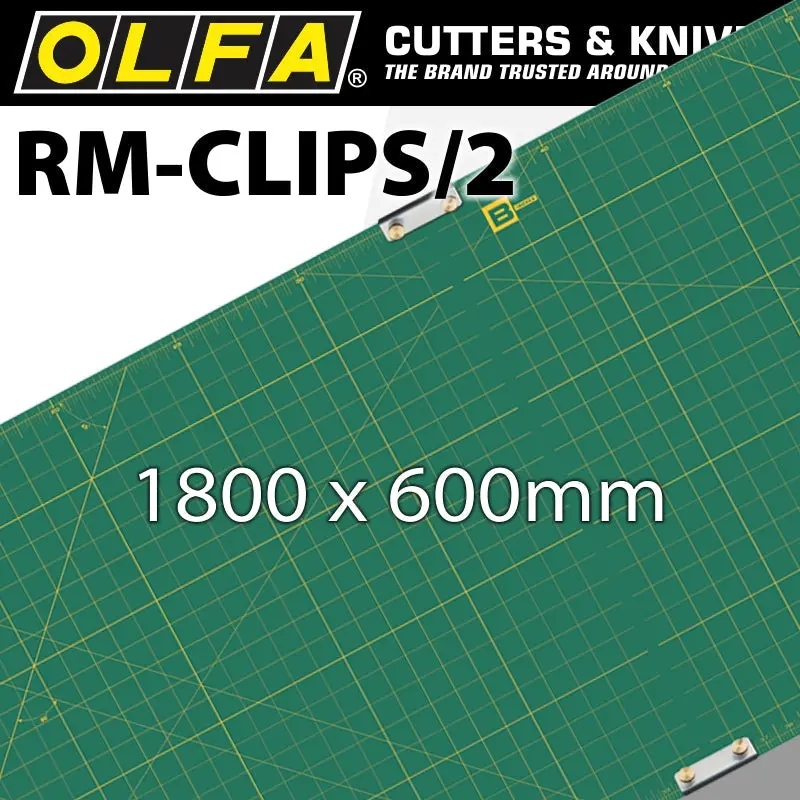 Olfa Dual-Mat Set With Joining Clips – 90 X 60 Cm Each 1