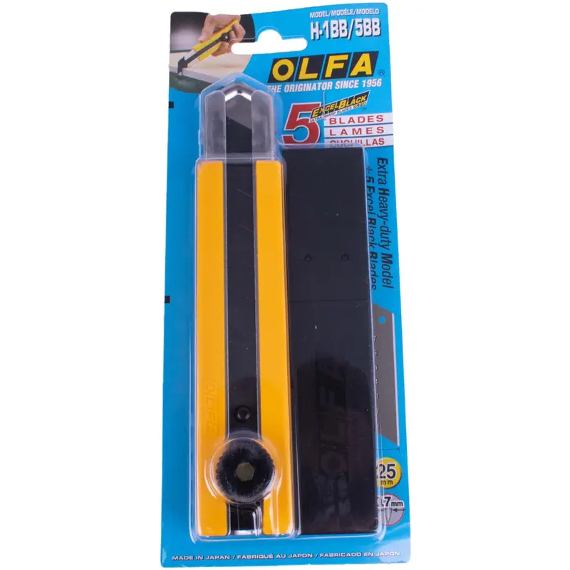 Olfa H-1-Bb-5Bb Extra-Heavy-Duty Snap-Off Blade Cutter 1