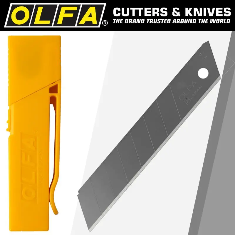 Olfa Lb-30B Replacement Blades – 30-Pack, 18Mm, Includes Belt Clip 1