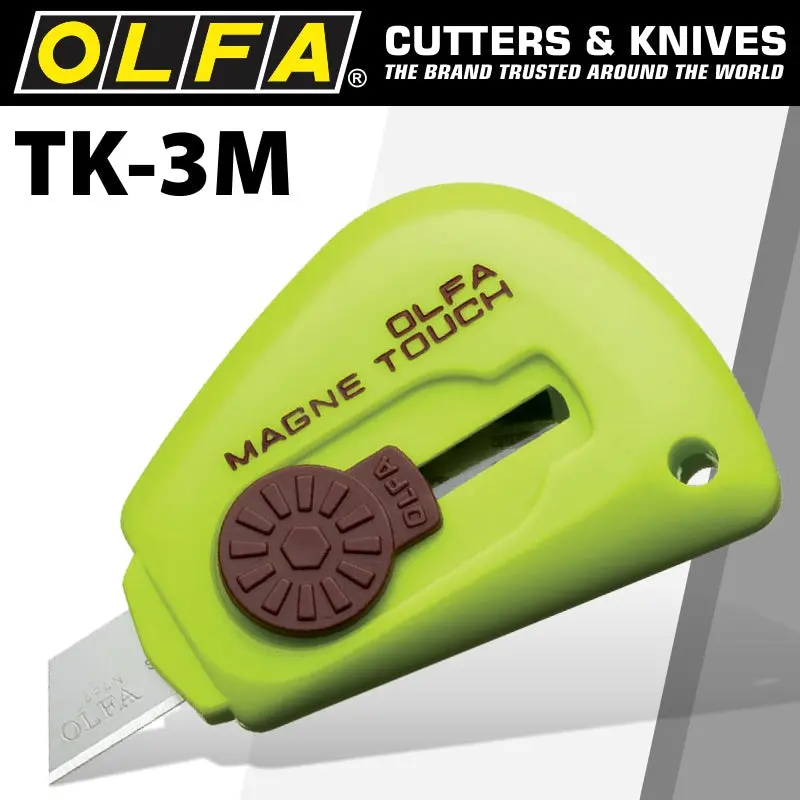 Olfa Magnetic Touch Knife – Single-Unit Precision Cutting Tool 1