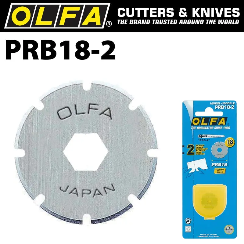 Olfa Prb18-2 Perforation Blades – 18Mm Dual-Notch Blades For Controlled Tear Lines 1