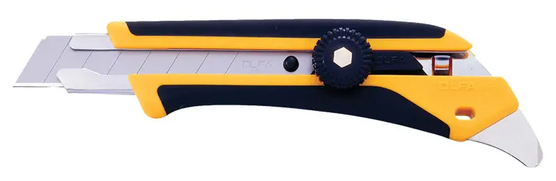 Olfa Rear-Pick Heavy-Duty Snap-Off Knife With Ergonomic Handle 1