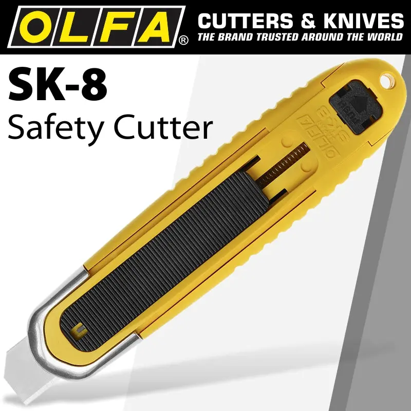 Olfa Self-Retracting Utility Knife – Heavy-Duty Box Opener 1
