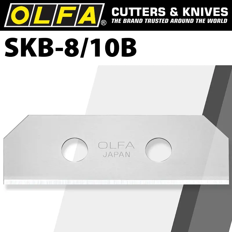 Olfa Skb8 Safety Knife Blades – 10-Pack Carded, 18Mm Ergonomic Replacement Blades 1