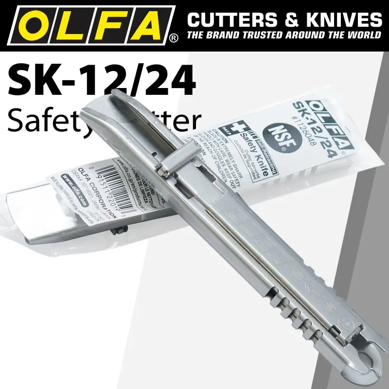 Olfa Stainless Steel Utility Knife – Individually Packed 1