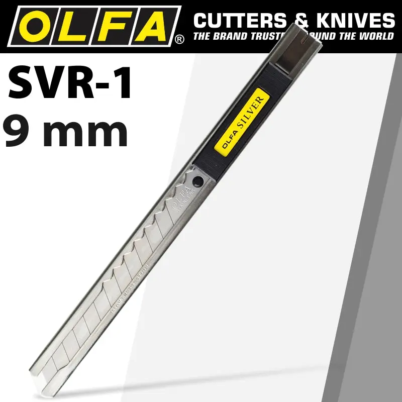 Olfa Svr-1 Stainless Steel Snap-Off Knife – Corrosion-Resistant Cutter 1