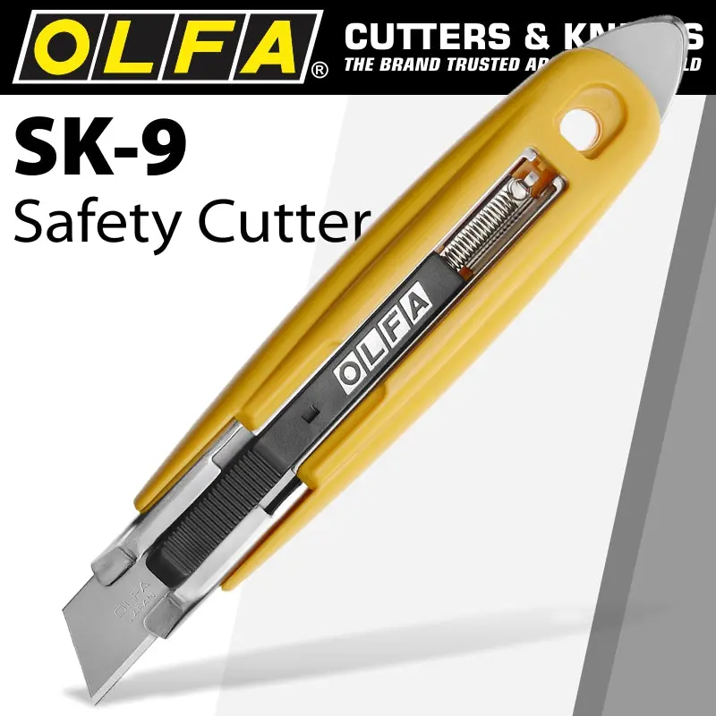 Olfa Tape Slitter Safety Knife – Dual-Function Box & Tape Cutter 1