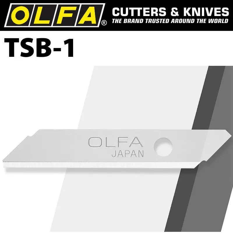 Olfa Ts1 Precision Cutter Spare Blades – 6Mm Width (5-Pack) 1