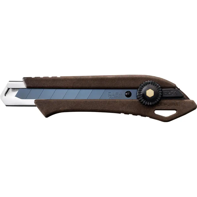 Olfa Woody Snap-Off Knife – 18 Mm Blade With Manual Wheel Lock 1