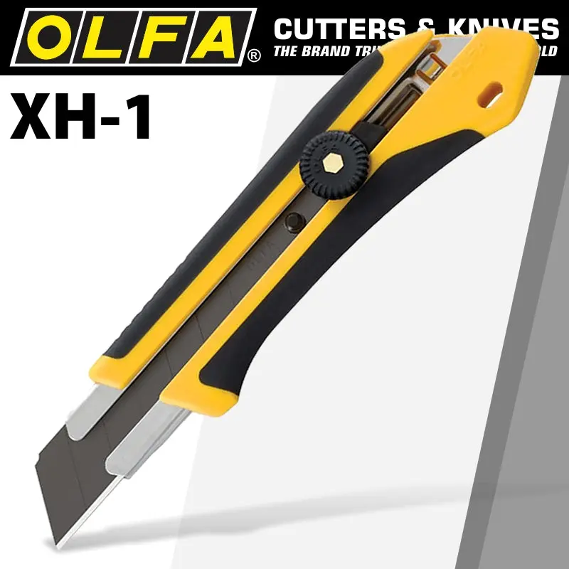 Olfa Xh-1 Snap-Off Knife – 25Mm X-Design Heavy-Duty Cutter 1