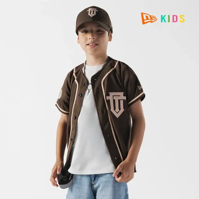 Olmecas De Tabasco Alternate Jersey – Lmb 2026 Coffee Tone (Kids) 1