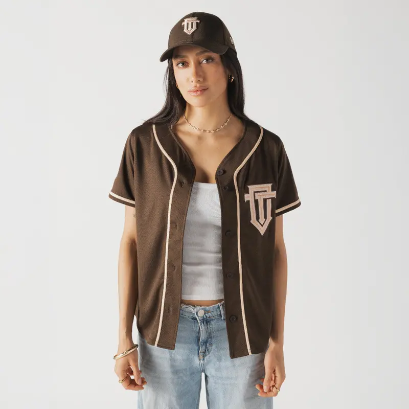 Olmecas De Tabasco Alternate Jersey – Lmb 2026 Coffee Tone (Women’S) 1