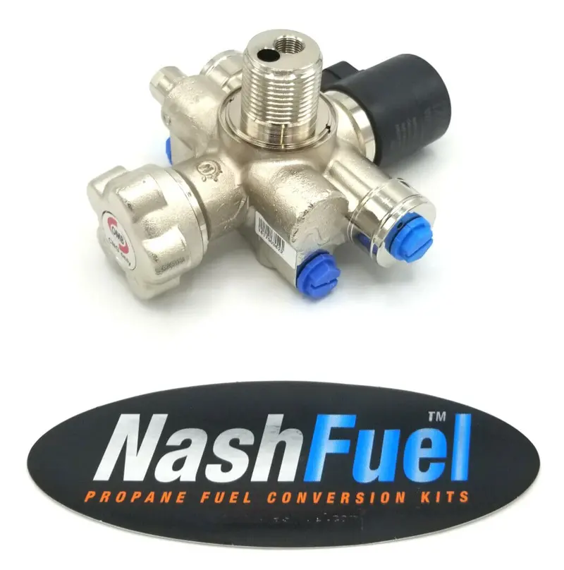 Omb Lyra 1-1/8" Unf Cng Lockoff Valve – 12V Dc, 3600 Psi Compressed Natural Gas Safety Shut-Off 1