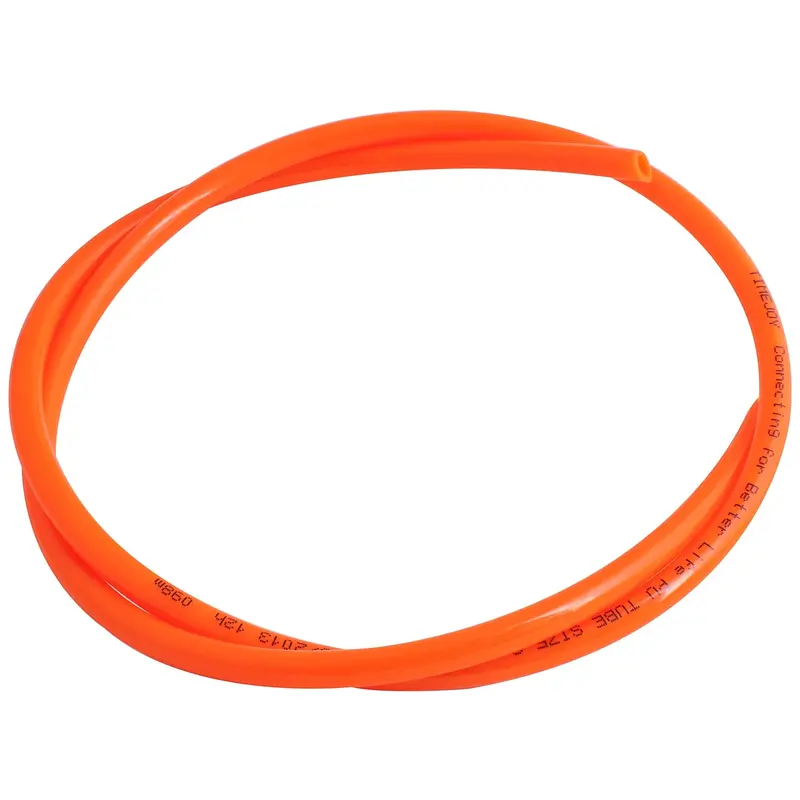 Orange Polyurethane Hose – 5 Mm Id × 8 Mm Od, Sold Per Meter 1