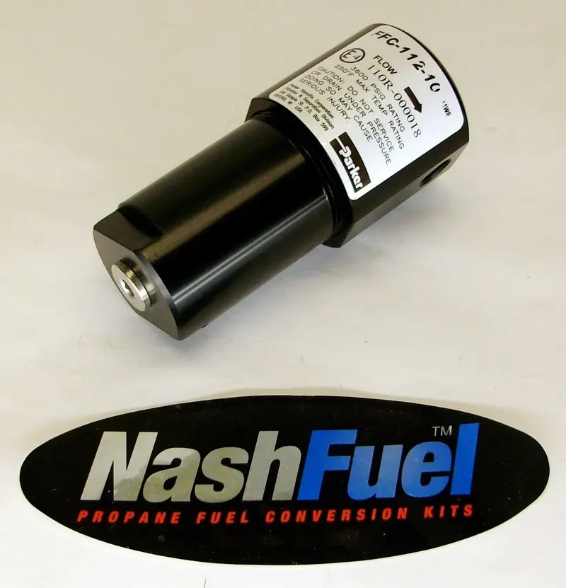 Parker Ffc-112-10 Cng Filter: 3600 Psi Compressed Natural Gas (1/4" Npt, Taxi Use) 1