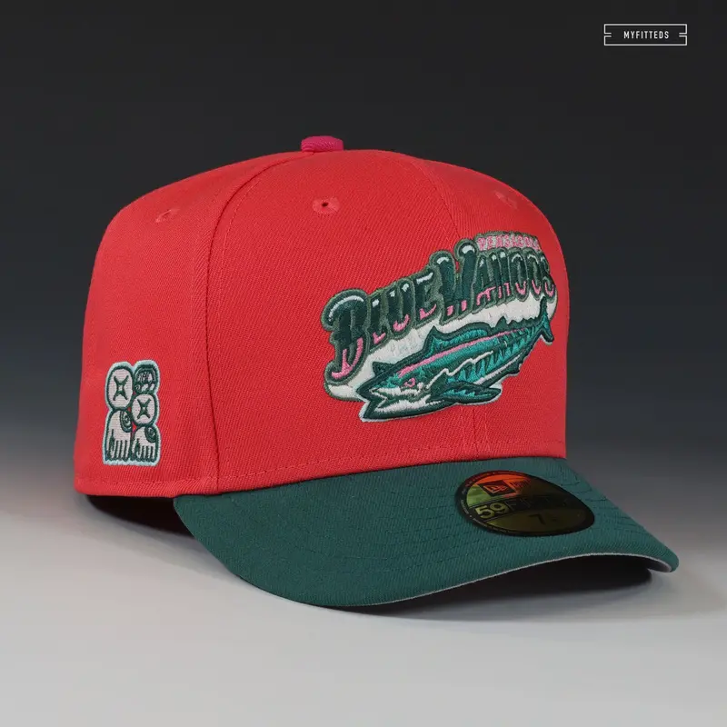 Pensacola Blue Wahoos 'The Wild Robot' Copa23 Themed Fitted Cap 1