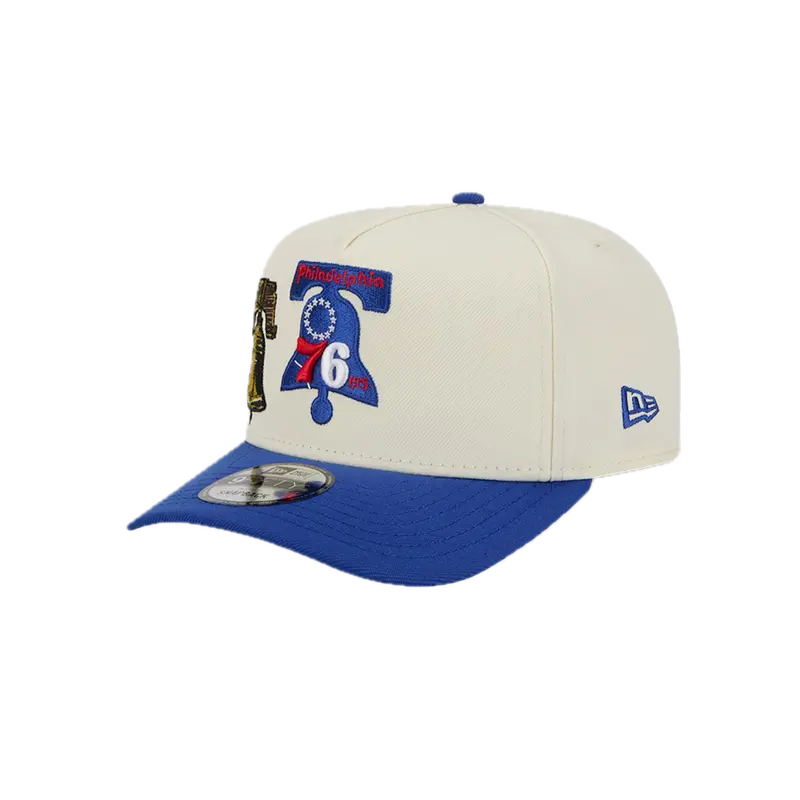 Philadelphia 76Ers Hardwood Classics Snapback – A-Frame 9Fifty By New Era 1