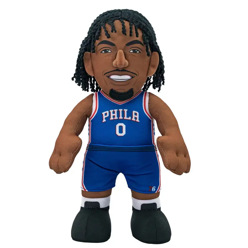 Philadelphia 76Ers Tyrese Maxey Collector Plush – 10-Inch Figure 1