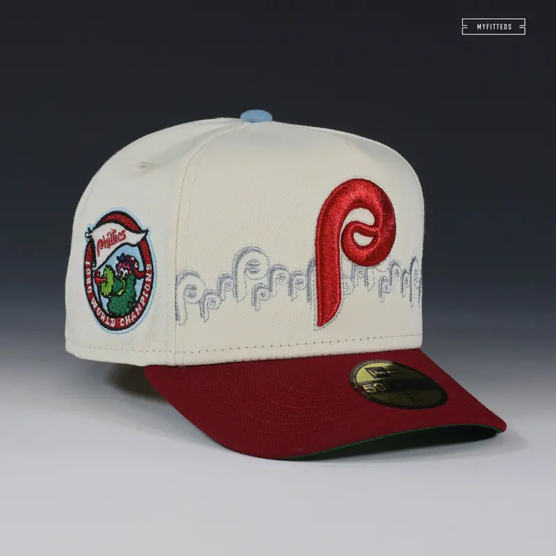 Philadelphia Phillies 1980 World Series Champions Cap – A-Frame 59Fifty Retro Edition 1