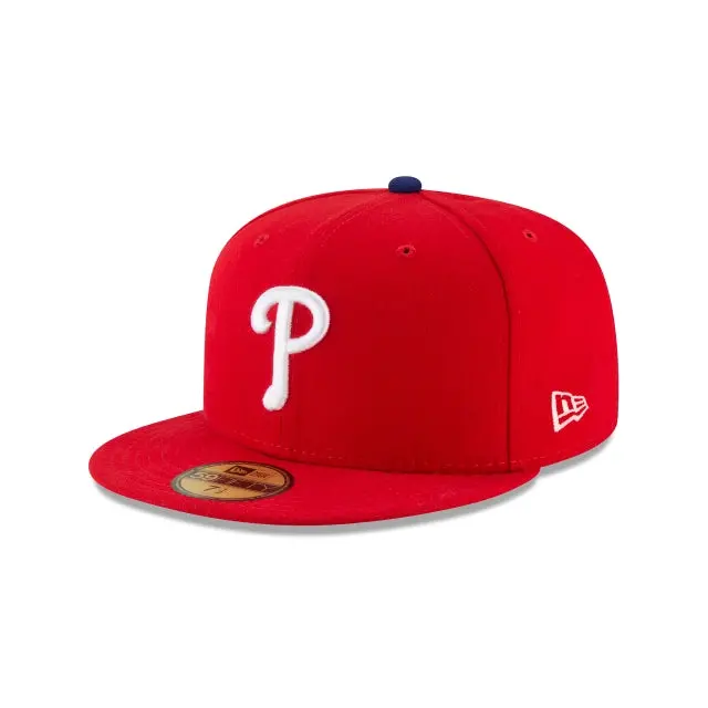 Philadelphia Phillies Authentic Collection 59Fifty Fitted Cap 1