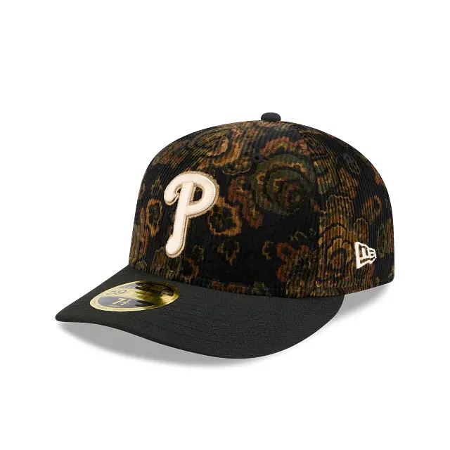 Philadelphia Phillies Floral-Element Mlb 59Fifty Low-Profile Fitted Cap 1