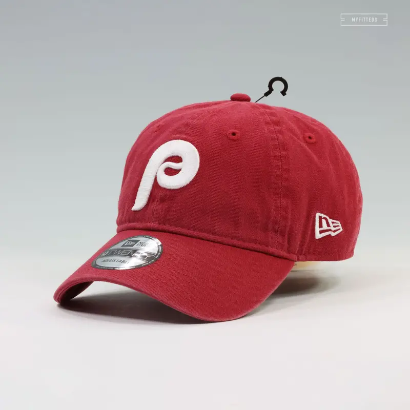 Philadelphia Phillies Vintage Distressed Dad Hat – New Era 9Twenty Adjustable Fit 1
