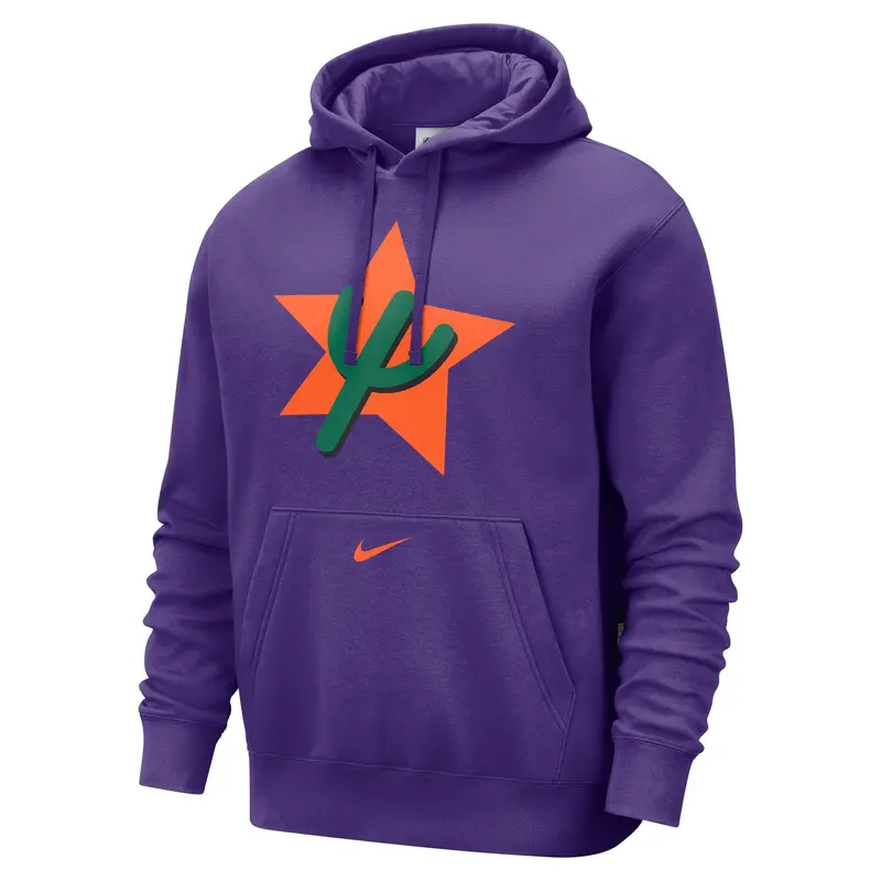Phoenix Suns Club City Edition Nike Nba Fleece Pullover Hoodie 1